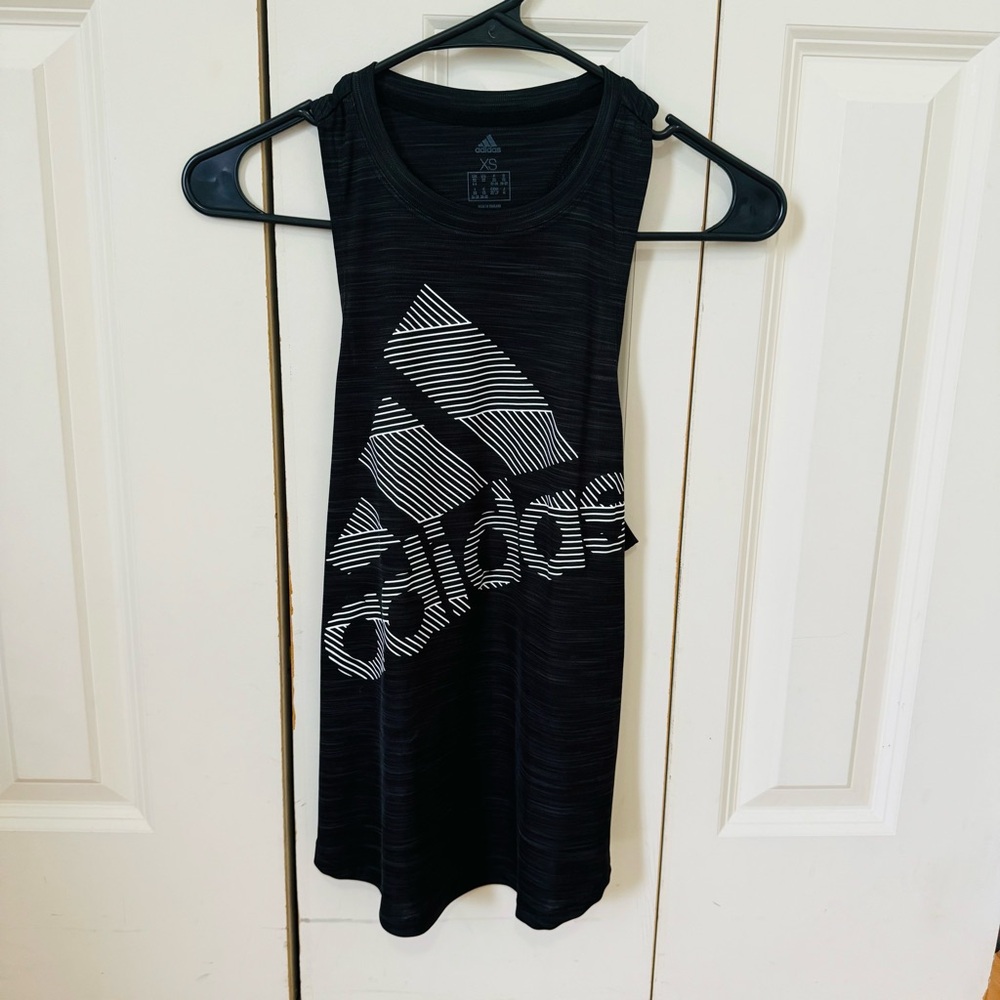 Adidas Halter Top Dark Gray Size XS